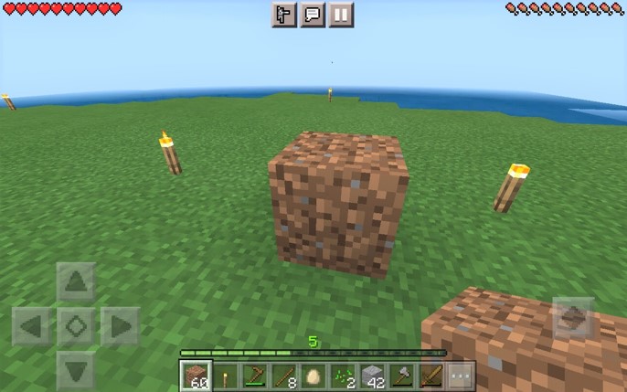 初心者マイクラ ブロックを高く積む方法 毎日すすめる初心者マイクラ 統合版 タブレット