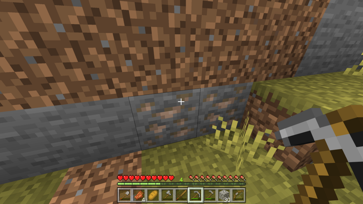 マイクラ鉄の鉄鉱石