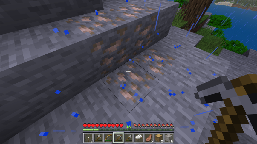 Minecraft高山の鉄