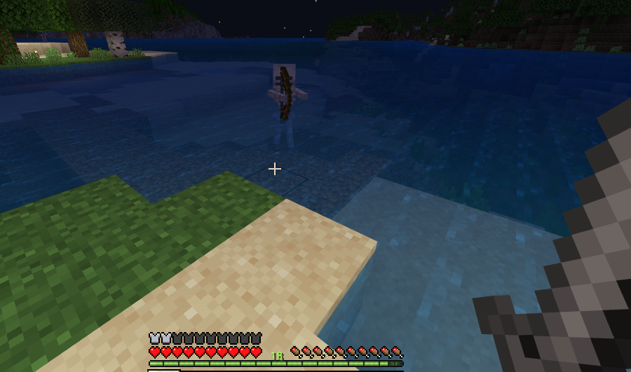 マイクラスケルトンが現れた