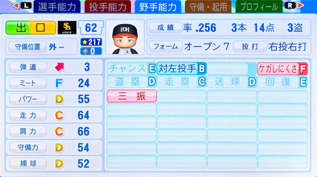 ダイエー 出口雄大2003【パワプロ2025再現】 - おでん'sパワプロ日記