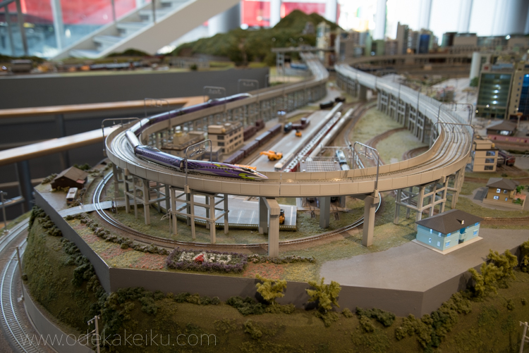 ホビーセンターカトー 国内最大の鉄道模型のショールームで、リアルな