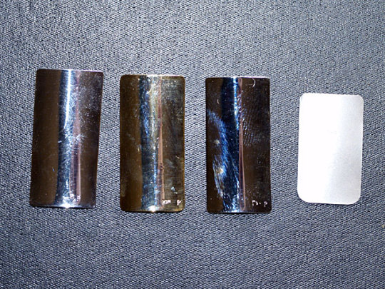 【K18】メルハウス 18金のリガチャープレート(名前忘れました)M0022 リガチャー・プレート - SaxとTubaのミョーな出逢い