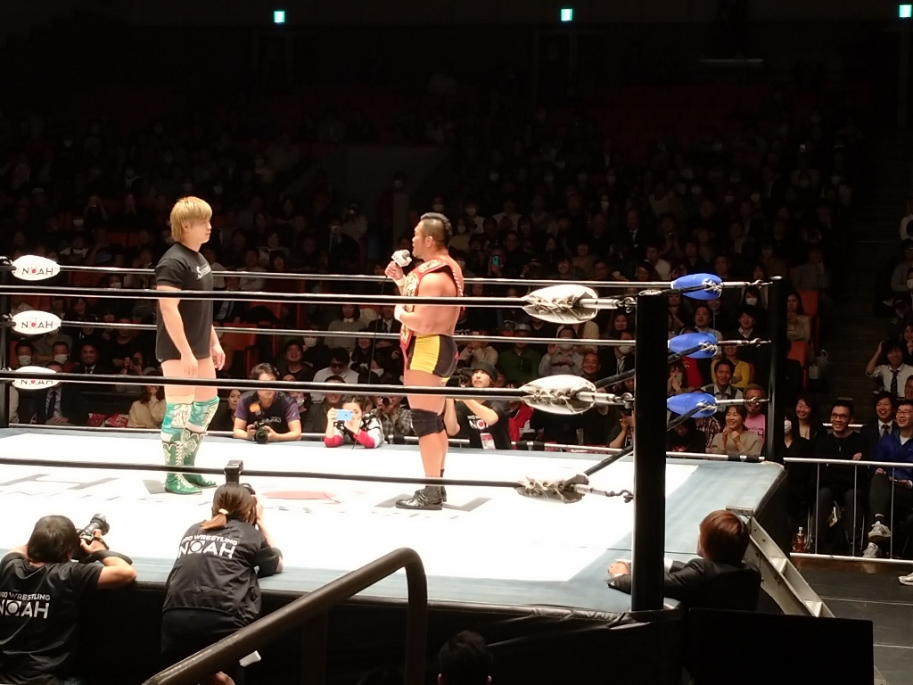 36 プロレスリング ノア ｃａ傘下後の後楽園大会 オエウイのプロレス日記