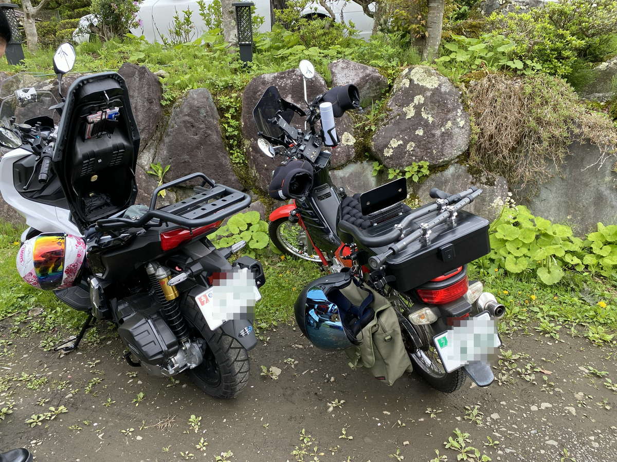Gw4日目 X Advとadv150で行く道志山中湖 おっさんがアドベンチャーバイクを愛でる記録
