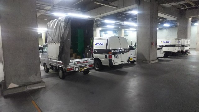荷捌きと荷積みが終われば、 - 株式会社オフィスSAKOの現場