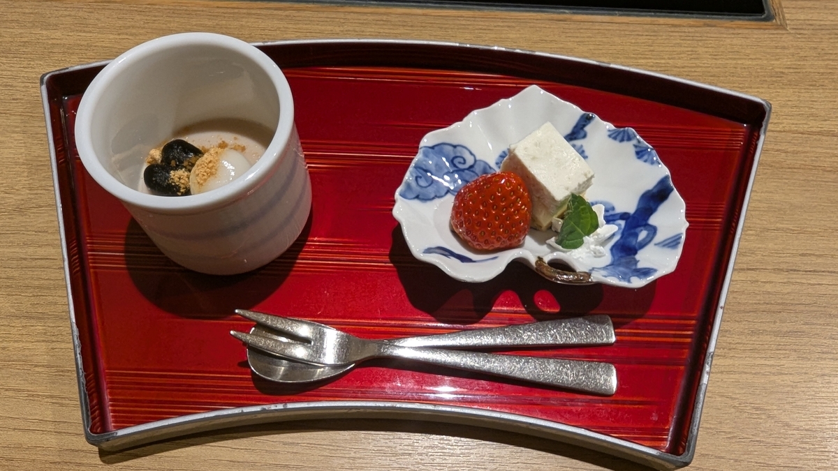 懐石料理 デザート