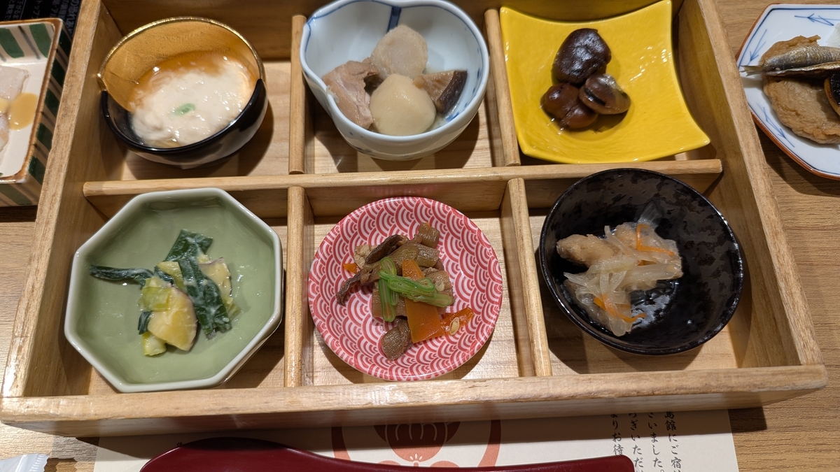 朝食 ハーフビュッフェ（小鉢）