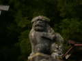 [神社][狛犬]白髭神社 - 長野市鬼無里祖山