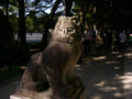 [神社][狛犬]大王神社 - 松本市大王わさび農場内