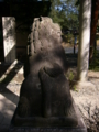 [神社][狛犬]大王神社 - 松本市大王わさび農場内