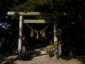 [神社][鳥居]大王神社 - 松本市大王わさび農場内