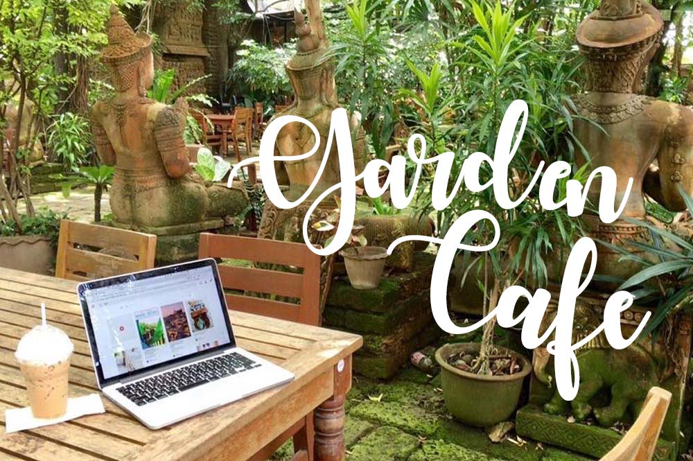 チェンマイ旧市街地内の自然たっぷりなガーデンカフェ【Clay Studio Coffee in the Garden】 チェンマイ旧市街地内の自然たっぷりなガーデンカフェ【Clay Studio Coffee in the Garden】