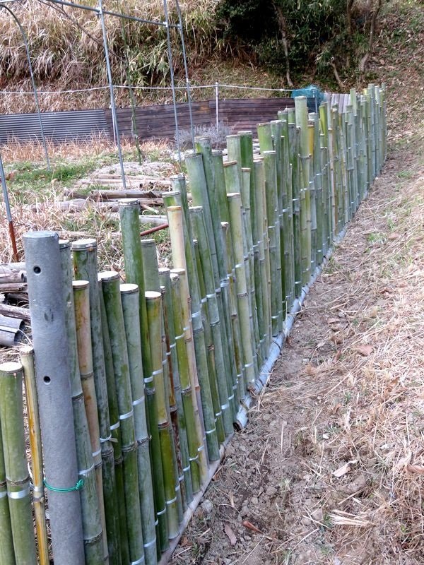 柵の作り方竹 – 竹垣 人工 自作フェンス – KZEOL