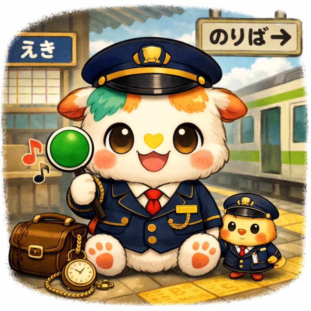 Suica新キャラ謎の動物