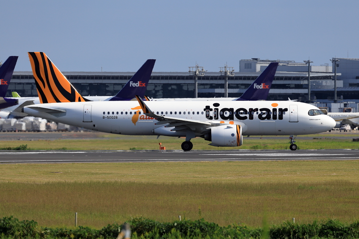Tigerair Taiwan B-50028 - 青空きっぷうりば