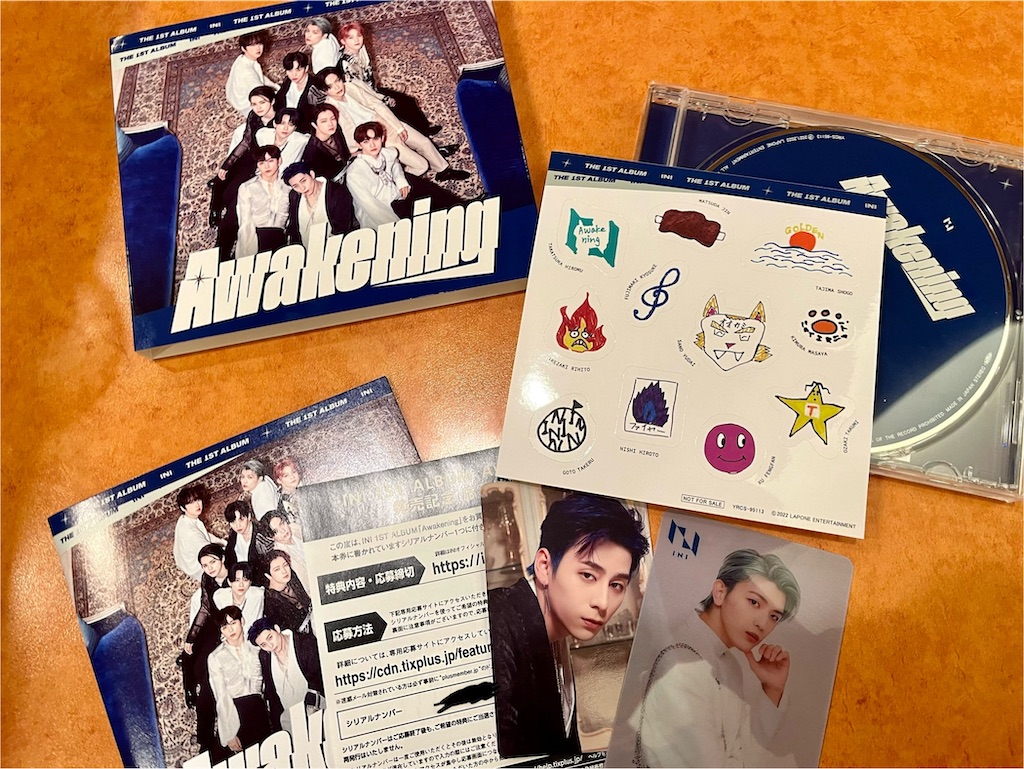 【激レア】INI MATCH UP ALBUM 直筆サイン入りCD INI 2ND ALBUM 「MATCH UP」 | INI OFFICIAL SITE
