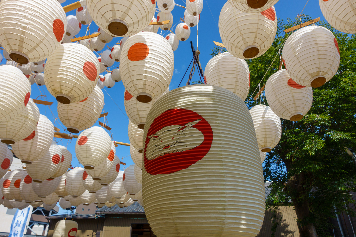 提灯祭り 名古屋・八坂神社 - 気ままな日常