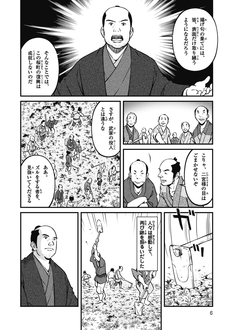 二宮金次郎の農村立て直し