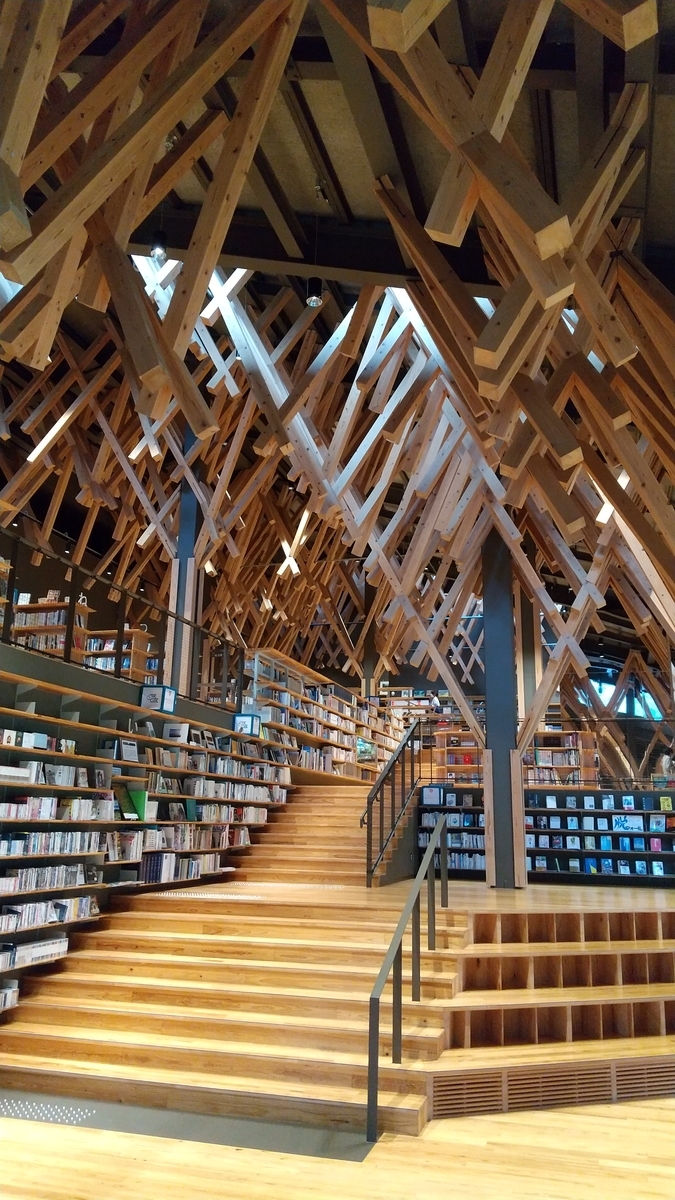 檮原町図書館・隈研吾@高知県檮原町 - おみかんきろく