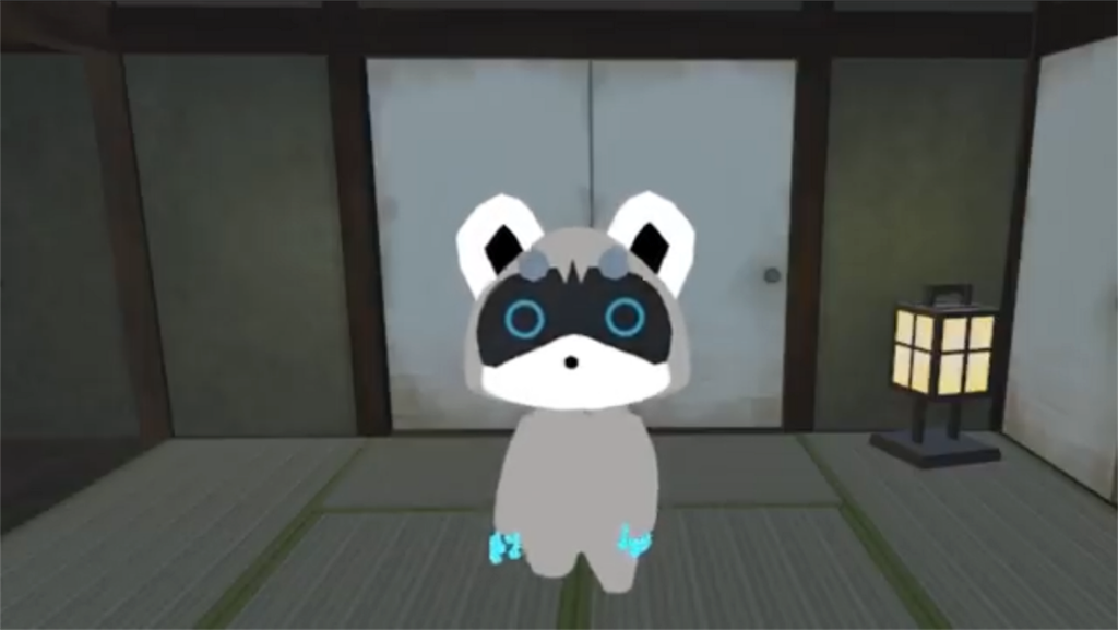 Vrアライグマ 白二郎を推せ 油を飲む