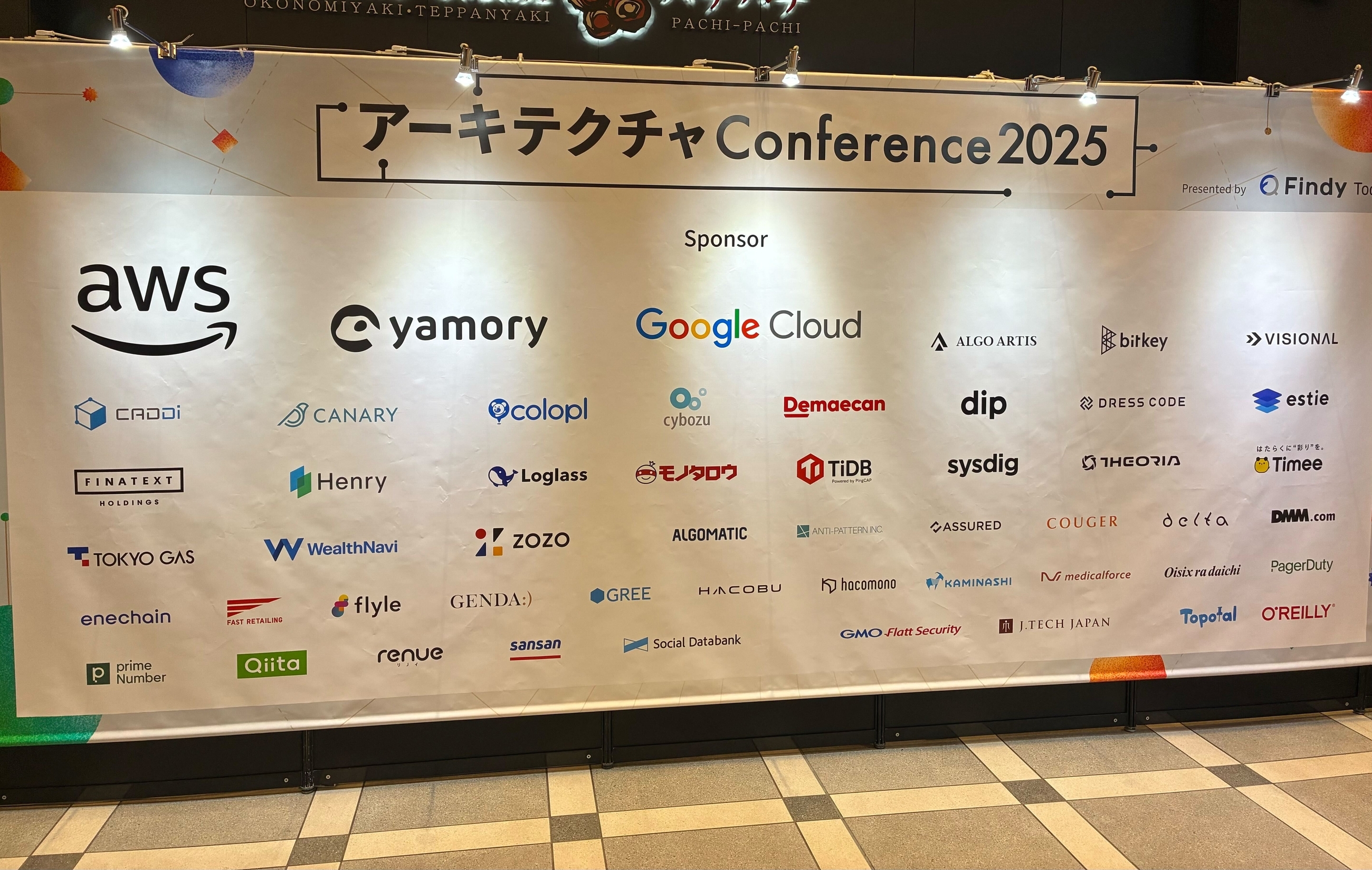 アーキテクチャConference2025の入り口
