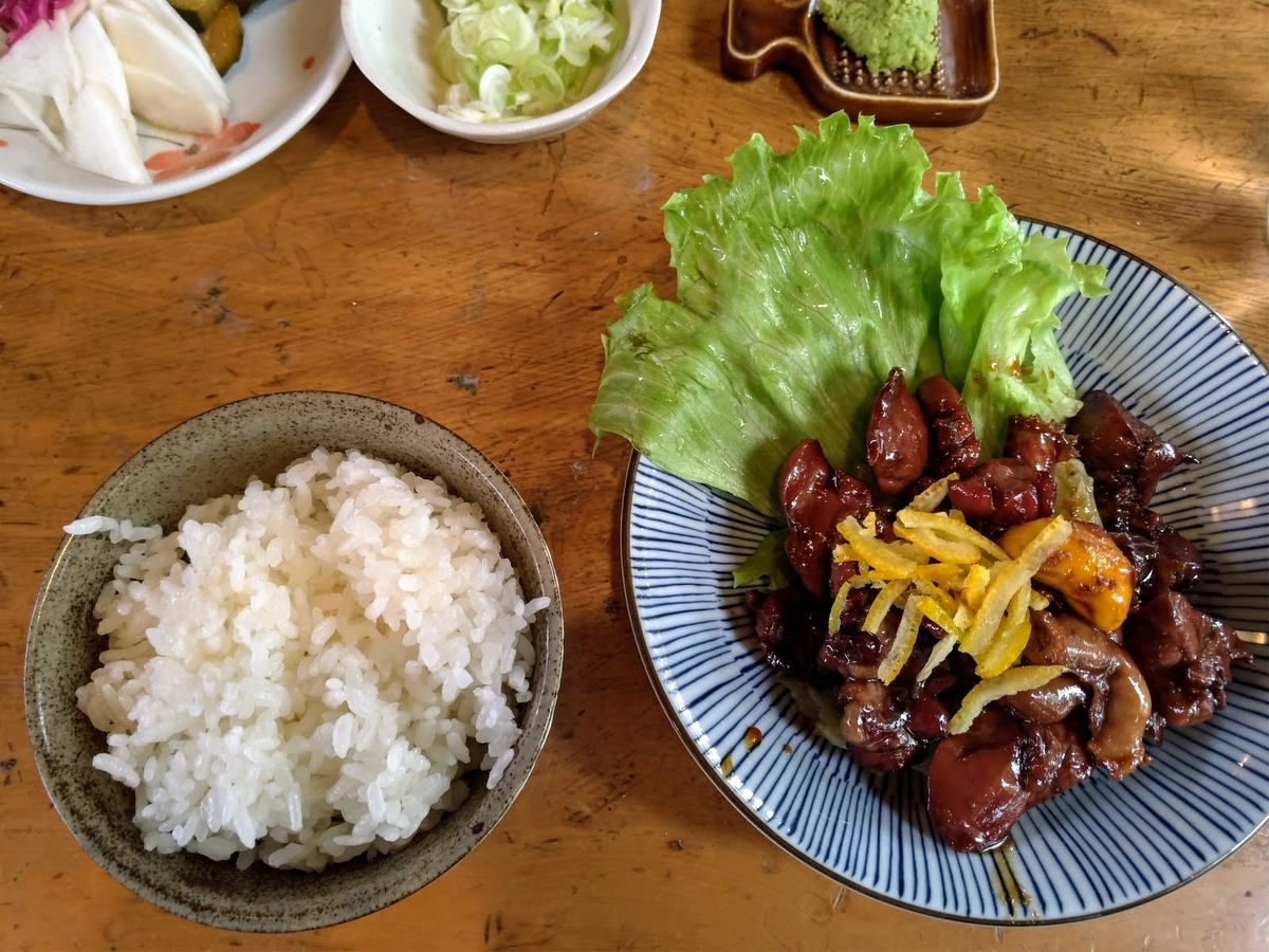 奥藤　鳥もつ煮