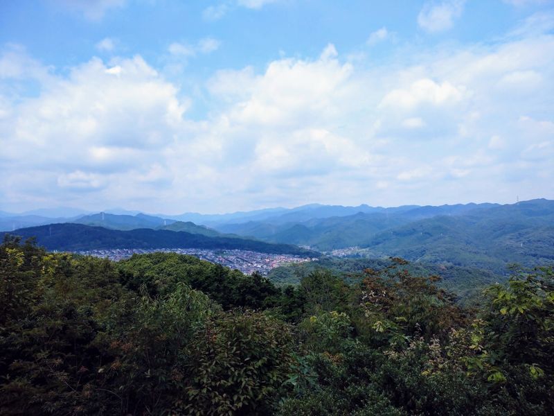 多峰主山頂上の眺め