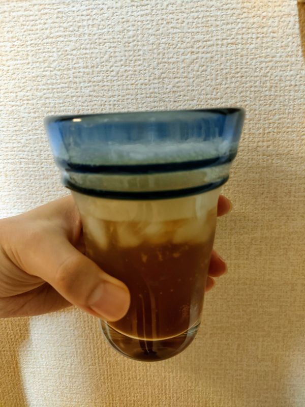 越後クラフトコーラ　ソーダ割り