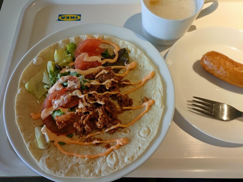 IKEA　ラップサンド