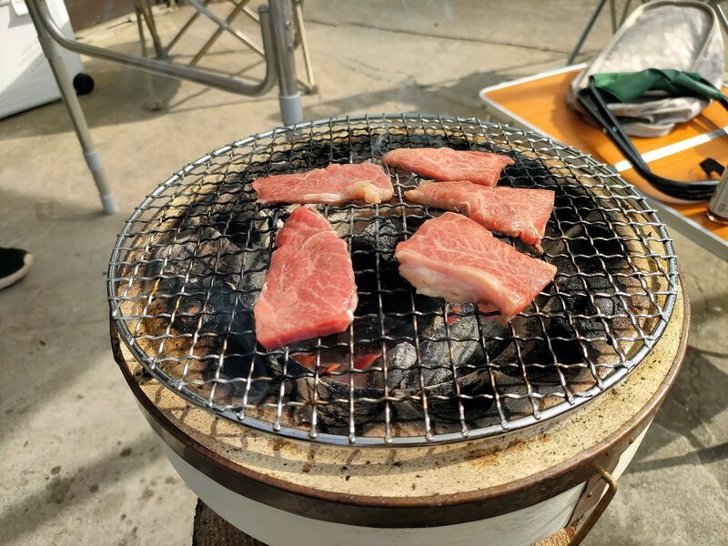 焼く