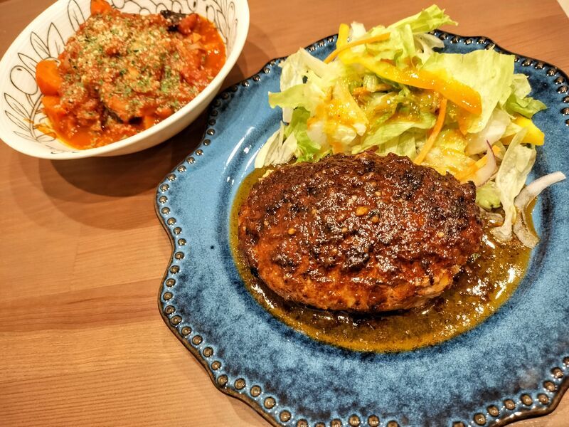 手作りハンバーグ