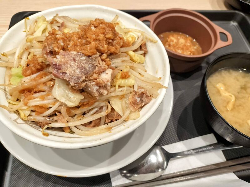 ニンニク野菜牛めし