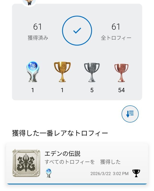 ドラクエ7　プラチナトロフィー