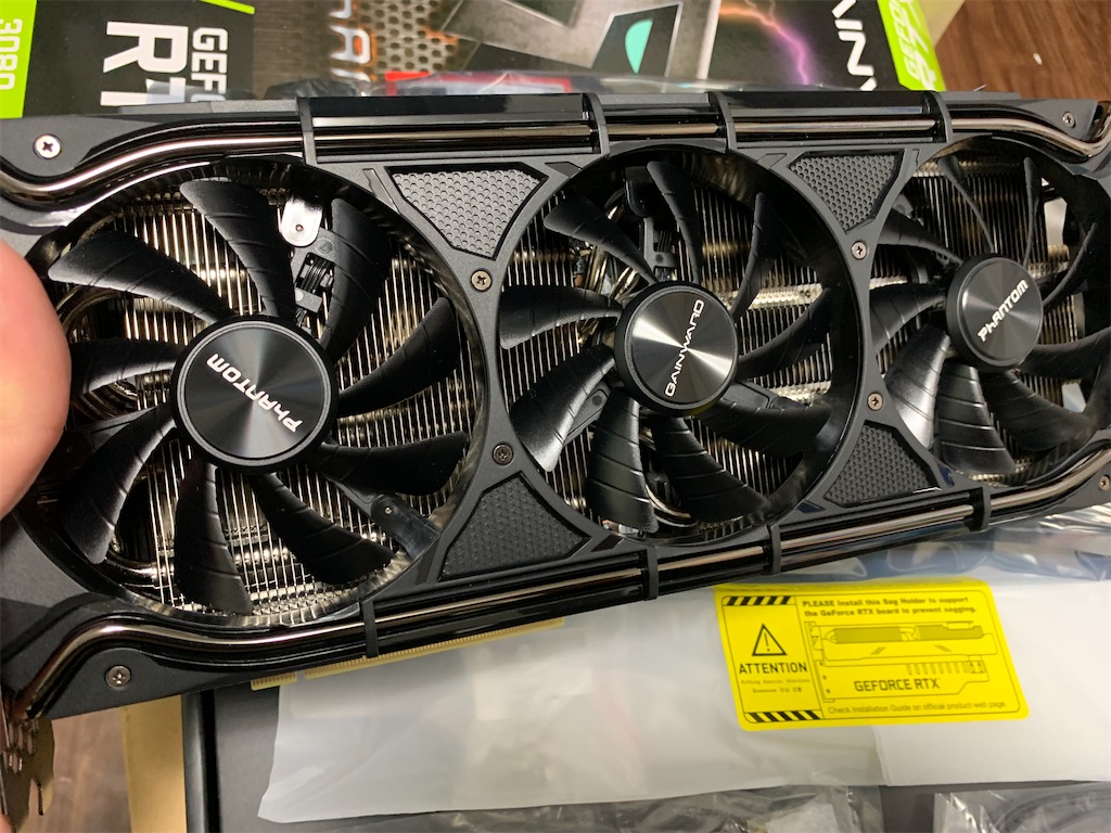 GainwardのRTX3080を買った話 - おぢさんがきままに書くblog