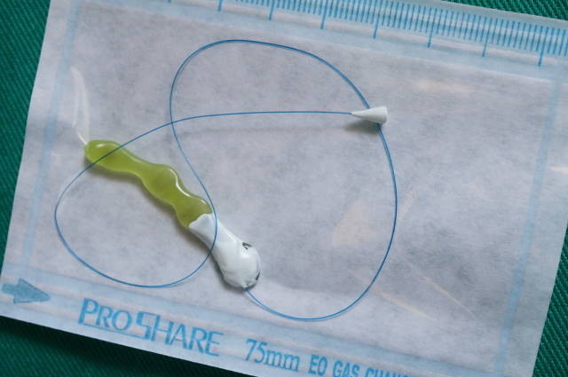 ループ方式と樹脂剥がれ対策を検討したチップ写真