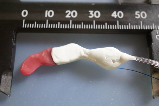 ガラスとモーターを合体させたところの特注1