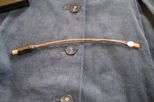 A USB connector cable shown in the corrected November entry.