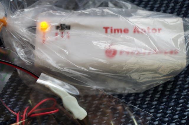 タイムローターと核振をUSB接続、問題なく接続できました