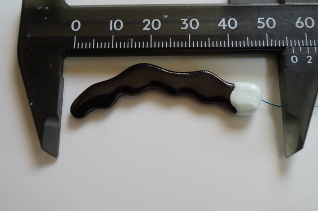 特注その1 陶器セミロングM 糸長35cm
