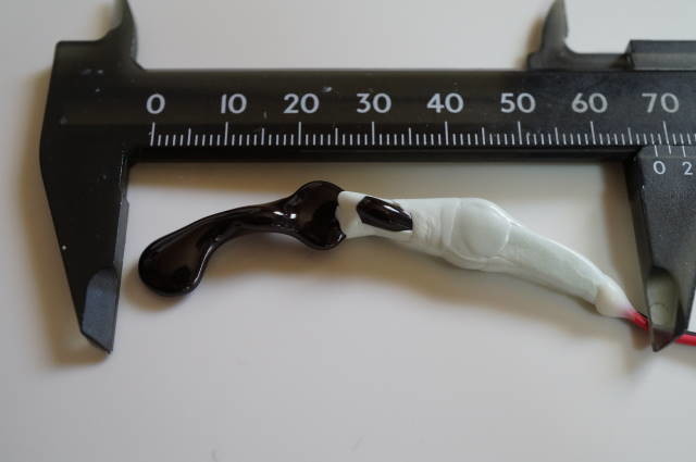 陶器ロング4点ツイストの核振Sサイズ例