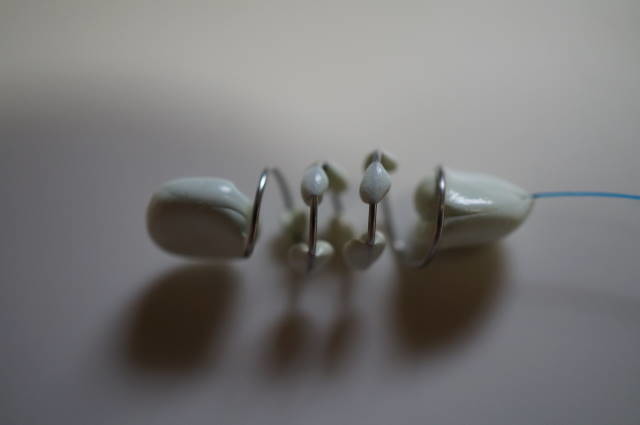 A spring-shaped prototype from the maker's May 2020 development tests.
