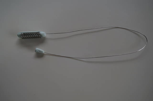 亀頭外まであるステンレスつのの試作品