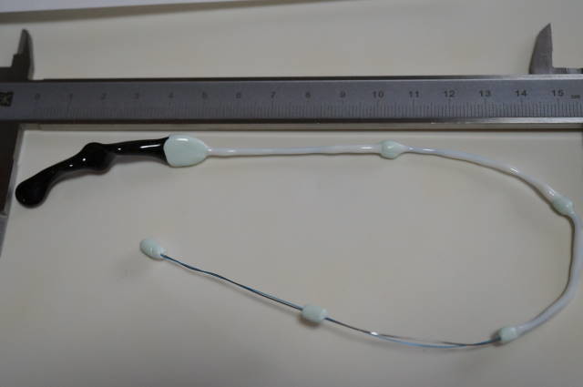 チップとワイヤー取付けの樹脂ふくらみは出来るだけ小さくして下さい