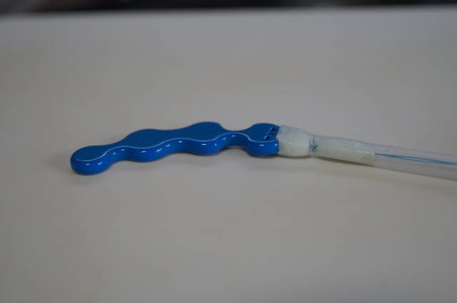 A completed chip-to-tube connection shown in the July diary entry