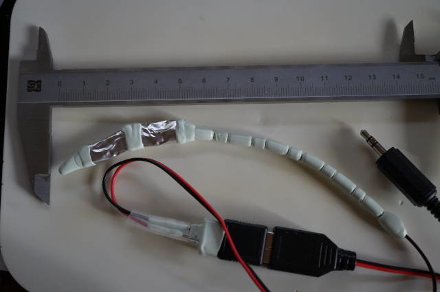 ゲートキーパー併用のためセパレートピン加工した樹脂覚醒チップM