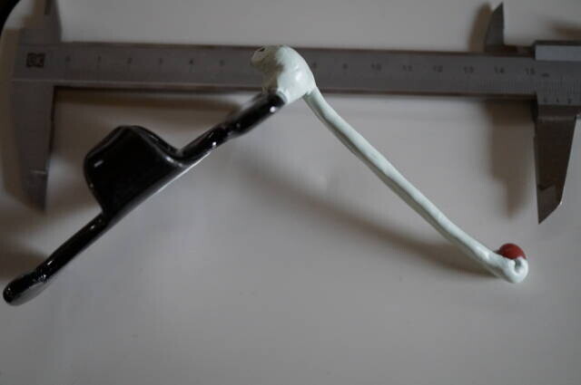 特注の陰核付き陶器製下着(樹脂棒付き陶器製下着本体とベルト部)