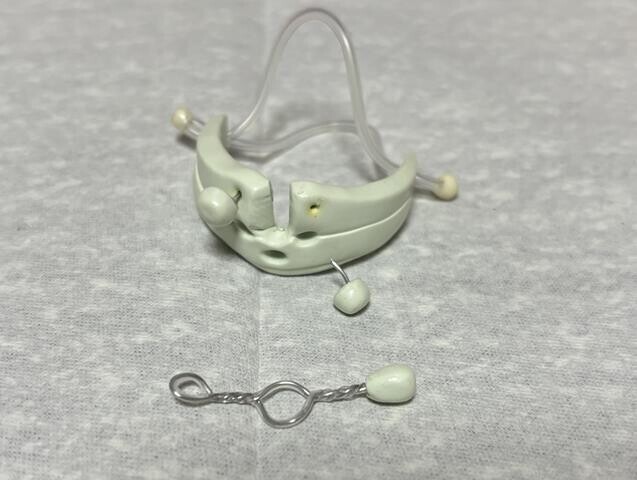ピンが抜けたゲートキーパーの報告写真