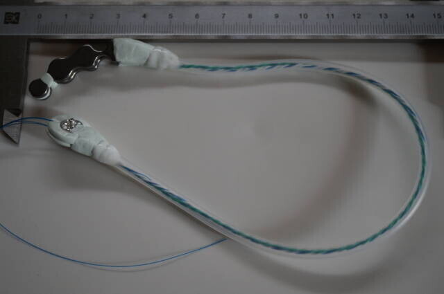 ステンレス製チップをツイン接続した特注品写真