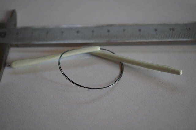Apple-shaped sounds shown in the entry confirming the longer custom size.
